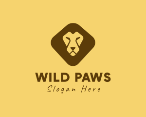 Wild Lion Safari logo design