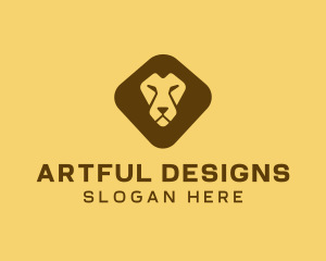 Wild Lion Safari logo design