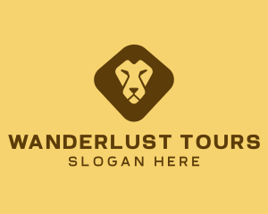 Wild Lion Safari logo design