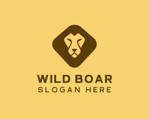 Wild Lion Safari logo design