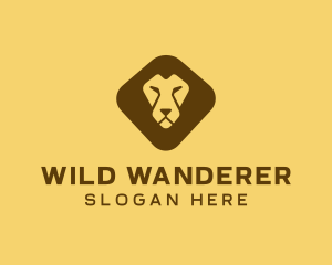 Wild Lion Safari logo design