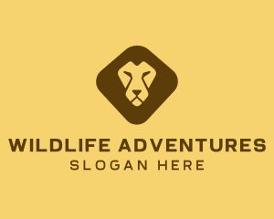 Wild Lion Safari logo design