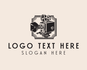 Videography - Camera Photography Studio logo design