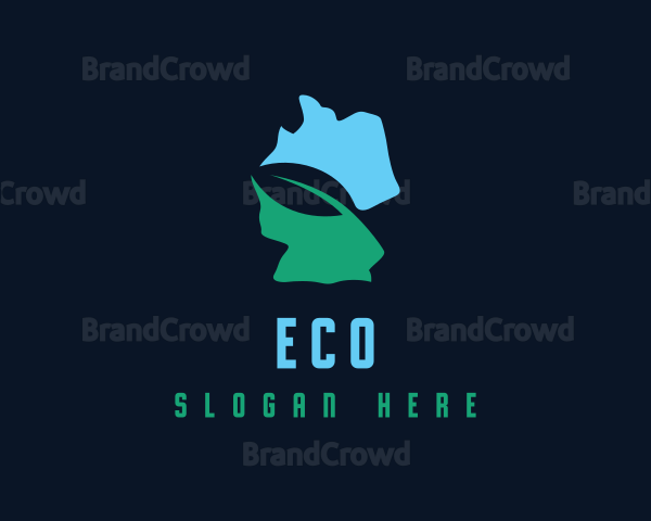 Eco Germany Leaf Logo