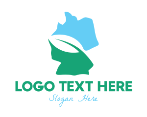 Recycle - Green Germany Leaf logo design