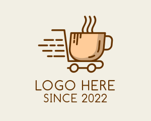 Latte - Express Coffee Delivery logo design