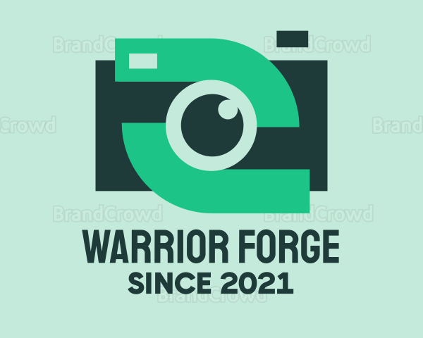 Green Video Camera Logo