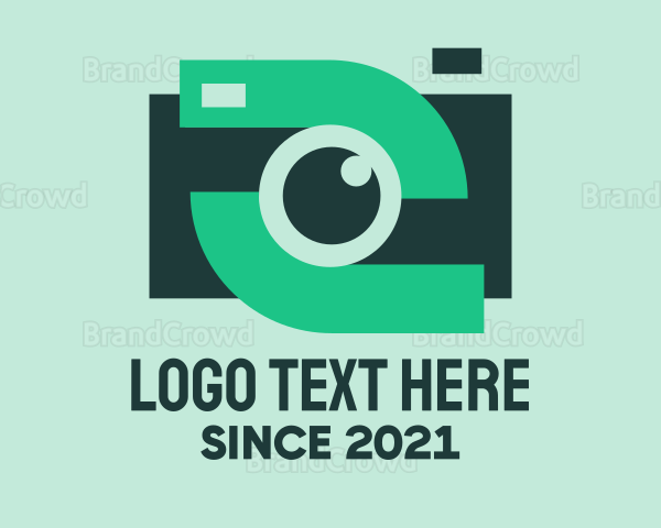 Green Video Camera Logo