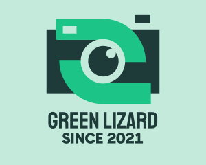 Green Video Camera logo design