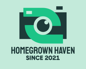 Picture - Green Video Camera logo design