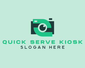 Green Video Camera logo design