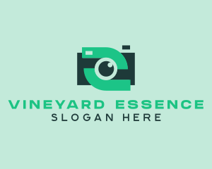 Green Video Camera logo design