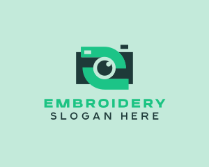 Green Video Camera logo design