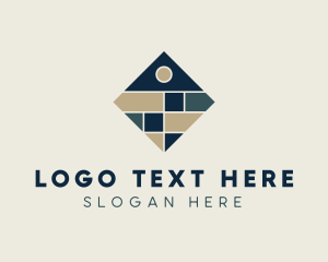 Paver - Flooring Tile Pattern logo design