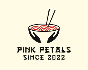 Japanese Ramen Bowl logo design