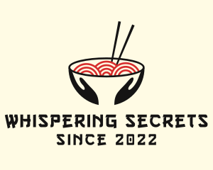 Japanese Ramen Bowl logo design