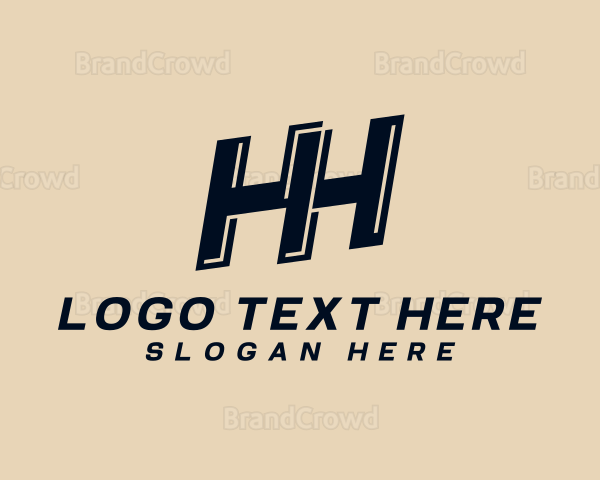 Company Brand Letter H Logo