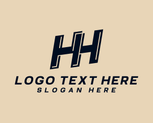 Letter Sn - Company Brand Letter H logo design