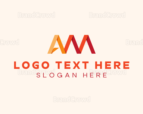 Corporate Business Letter AM Logo