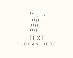 Slant Business Firm logo design