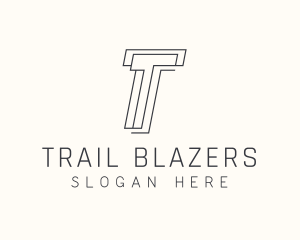 Slant Business Firm logo design