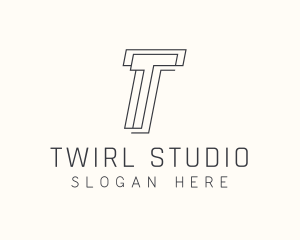 Slant Business Firm logo design