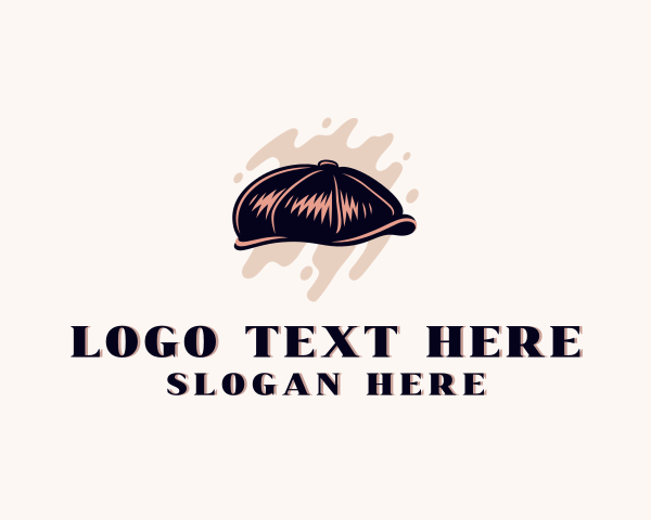 Vintage - Vintage Beret Hat logo design