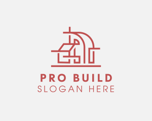 Building Plan Realty logo design