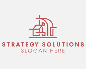 Planning - Building Plan Realty logo design