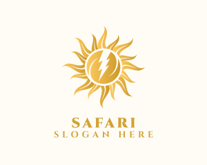 Electric Solar Sun Logo