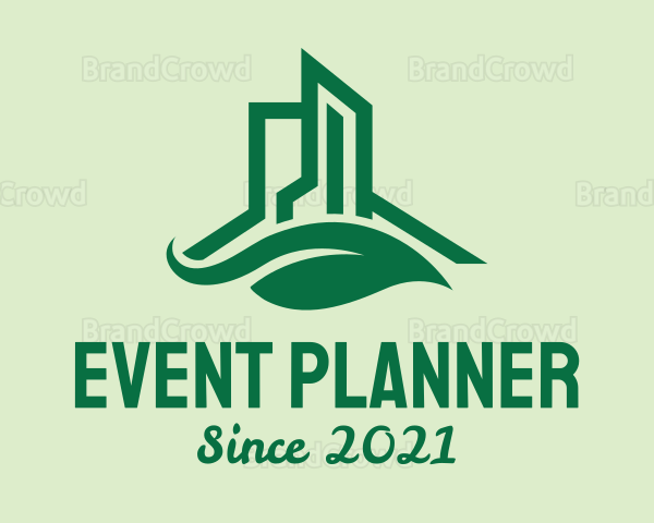Green Eco Building Logo