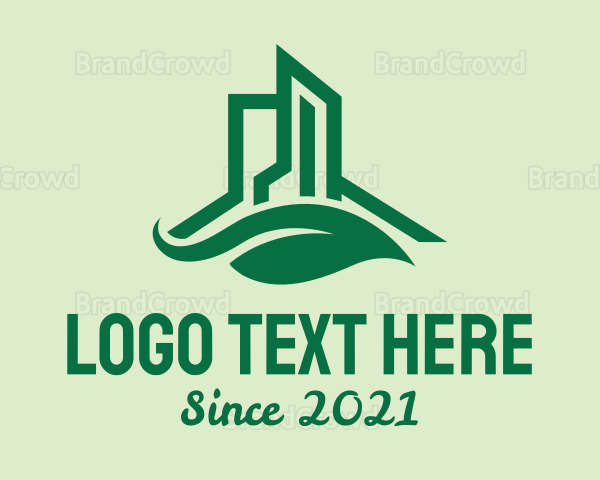 Green Eco Building Logo