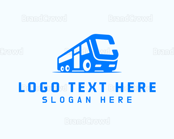 Bus Van Letter C Logo