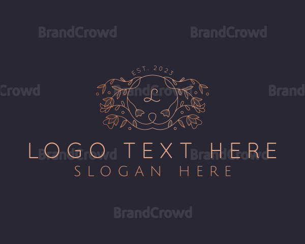 Elegant Floral Beauty Logo