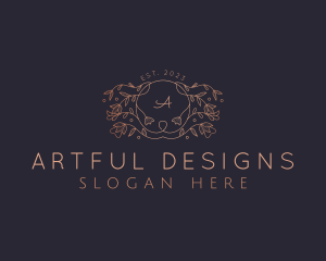 Elegant Floral Beauty logo design