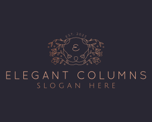 Elegant Floral Beauty logo design