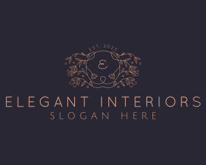 Elegant Floral Beauty logo design