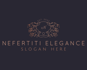 Elegant Floral Beauty logo design