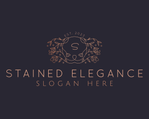 Elegant Floral Beauty logo design