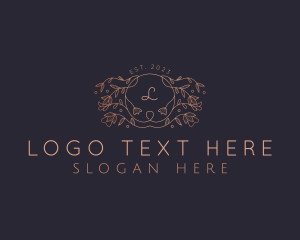 Elegant - Elegant Floral Beauty logo design