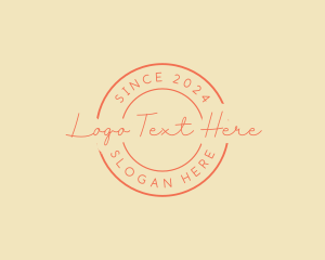 Script - Minimalist Script Beauty logo design