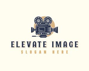 Cinema Film Camera logo design