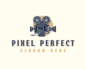 Cinema Film Camera logo design