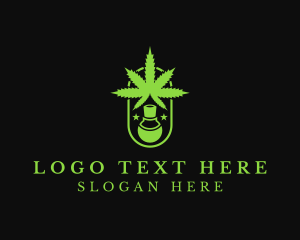 Cbd - Cannabis Drug Medicine logo design