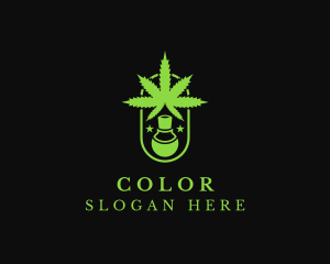 Cannabis Drug Medicine Logo