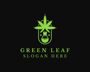 Cannabis Drug Medicine logo design