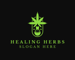 Medicinal - Cannabis Drug Medicine logo design