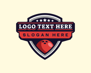 League - Bowling League Sports logo design