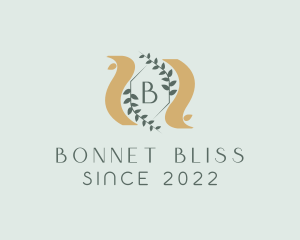 Laurel Sash Crest logo design