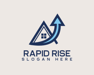 Growth - Real Estate Growth Arrow logo design